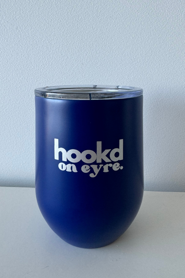 Hookd Mirror Finished Insulated 350ml S/S Mug - Royal Blue