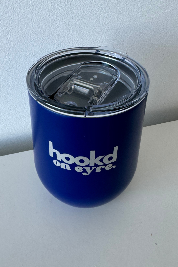 Hookd Mirror Finished Insulated 350ml S/S Mug - Royal Blue