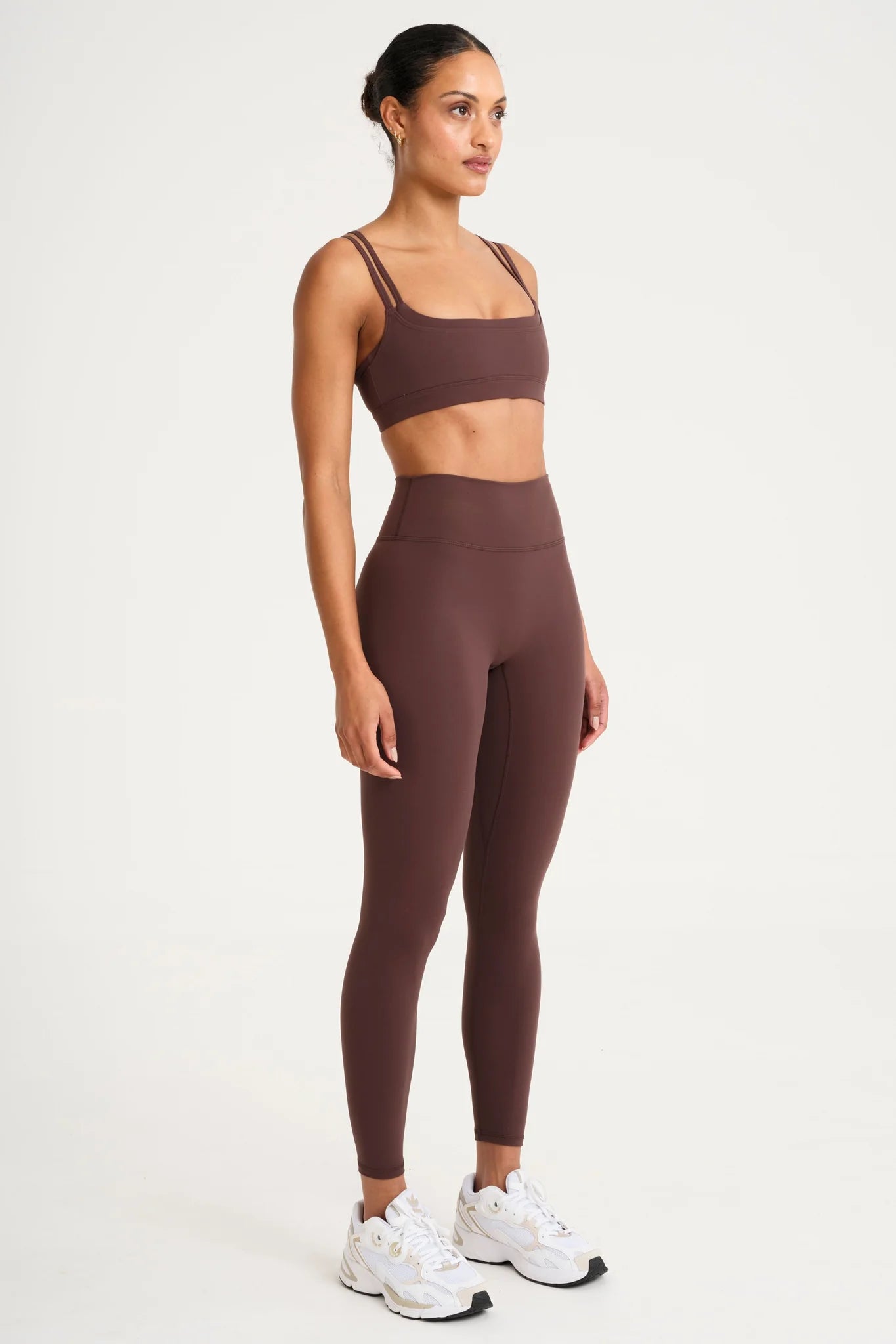 CloudCore Double Layer Sports Bra | Espresso