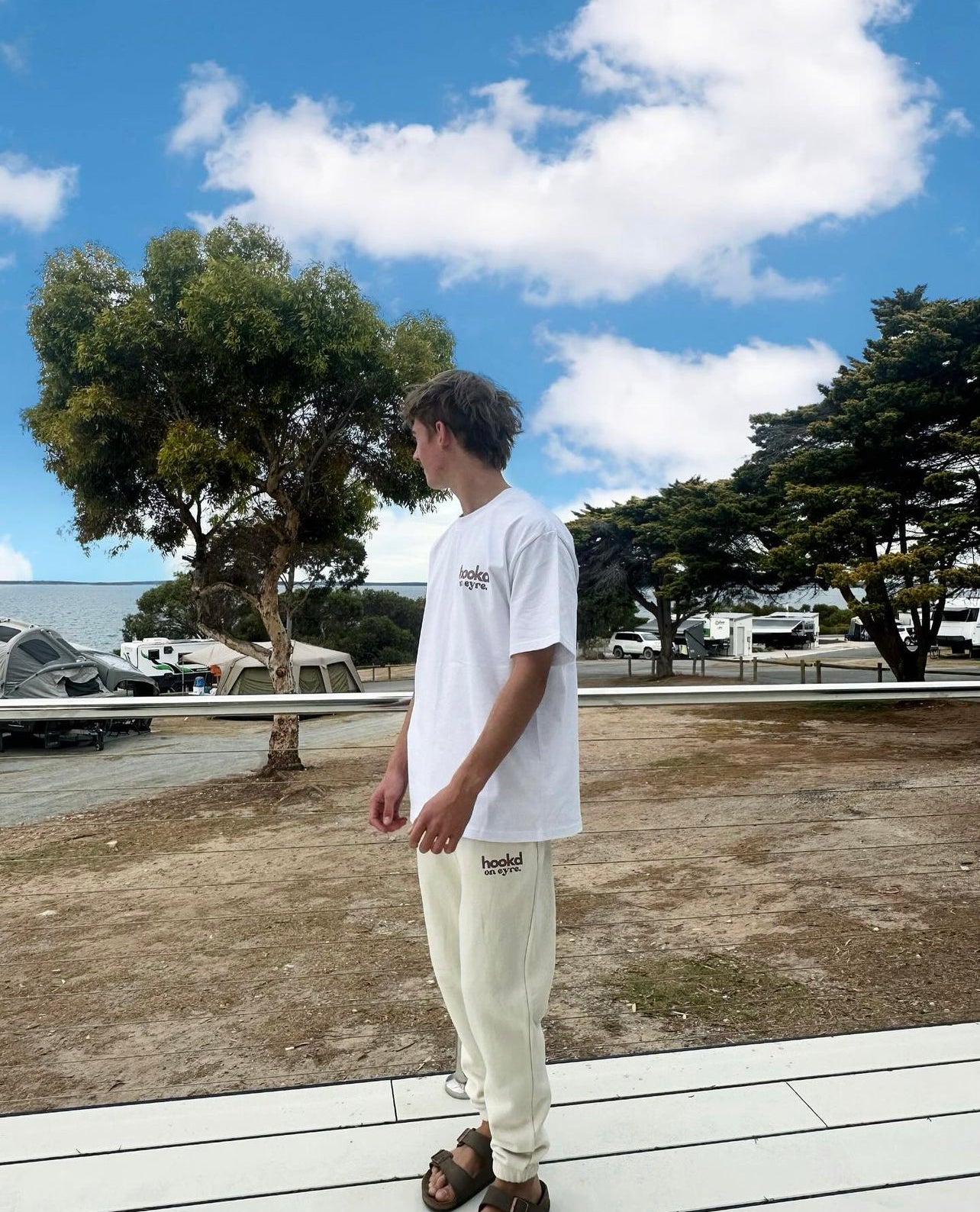 Hookd Heavy Tee - White