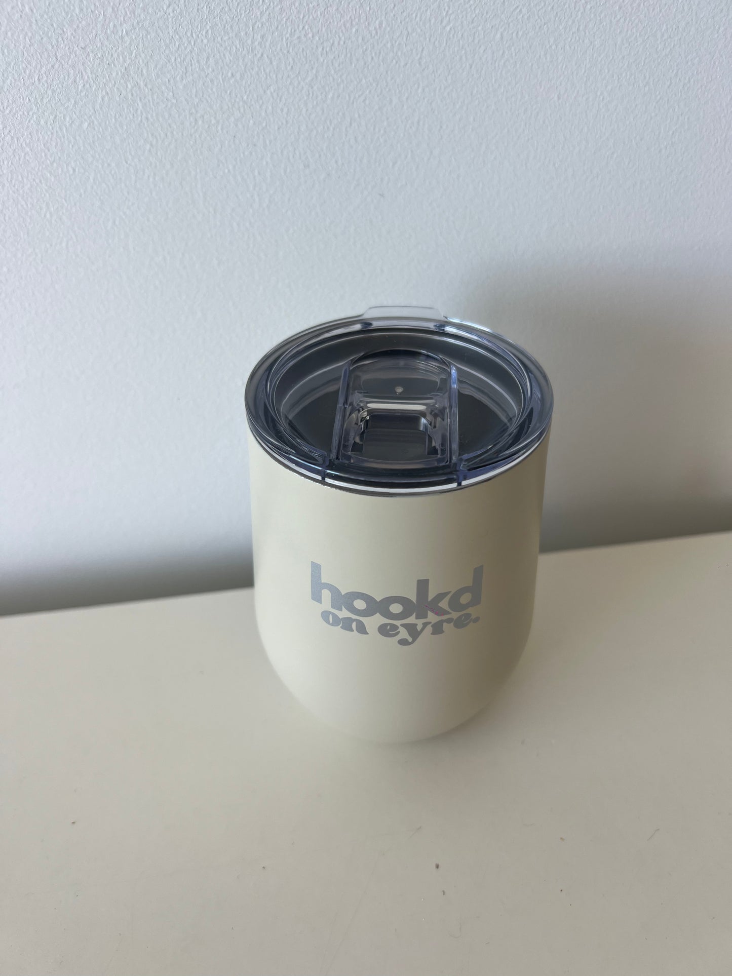 Hookd Mirror Finished Insulated 350ml S/S Mug - Sand