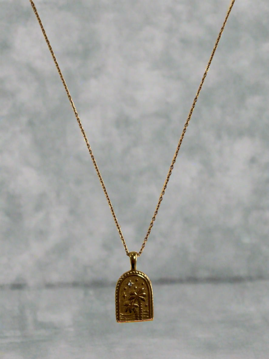 PALMS Gold s/s Necklace