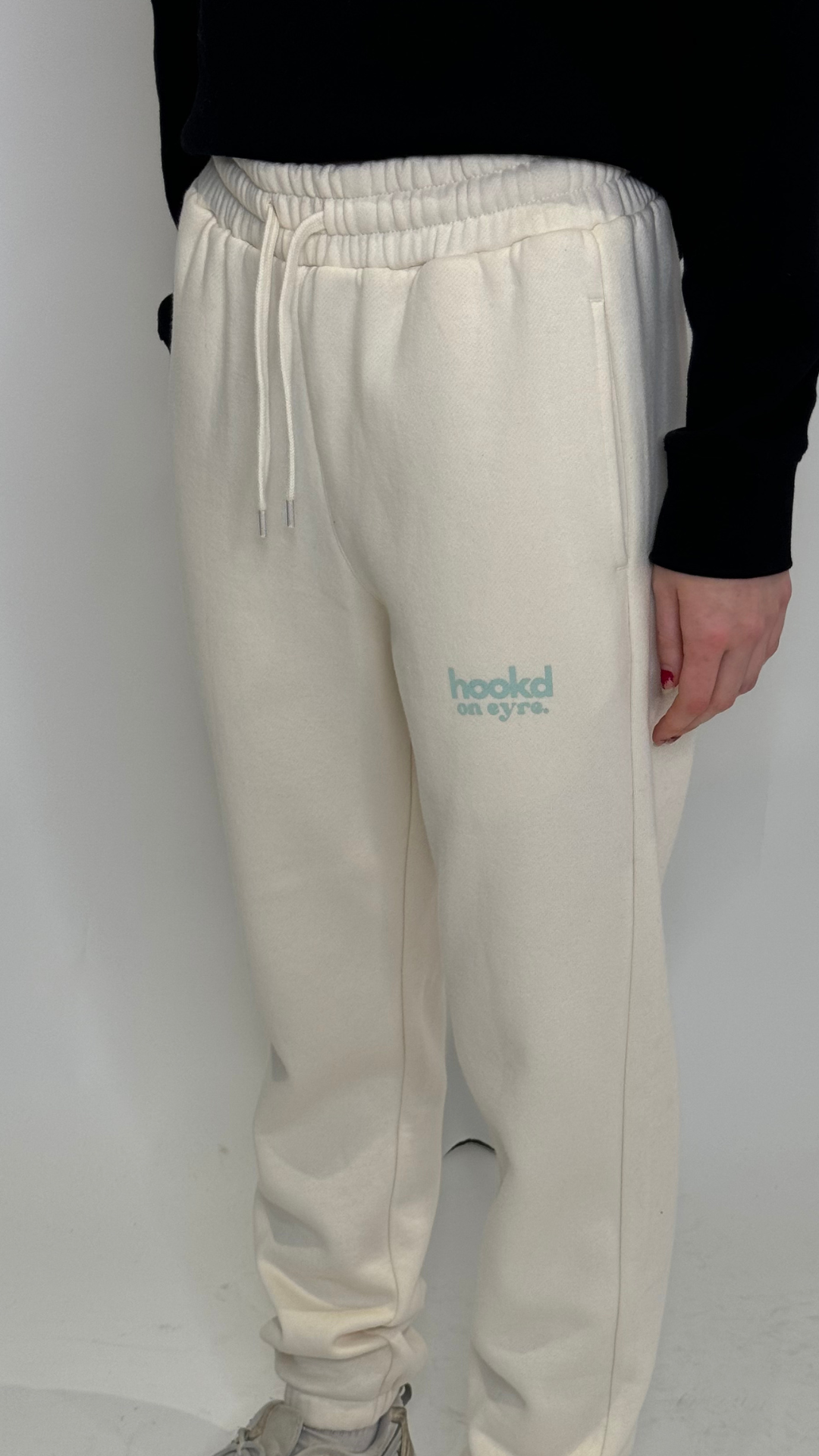 Eyre Regular Track Pants - Ecru