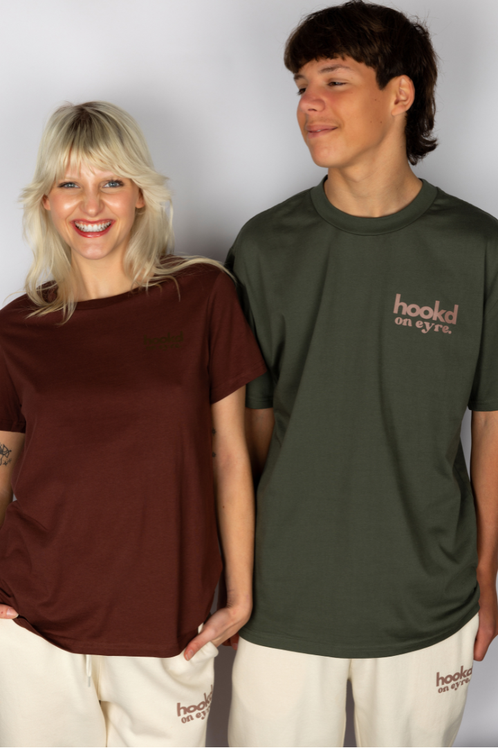 Hookd Box Tee - Cypress