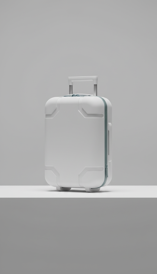 Frost White Minimalist Tech Organizer