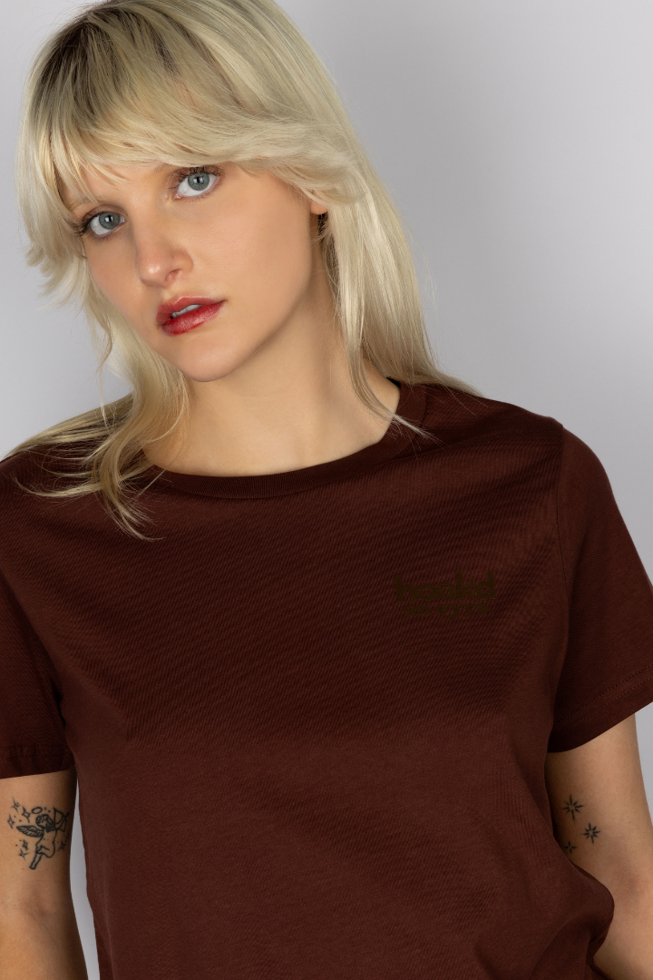 Hookd Basic Tee-Shirt - Chestnut