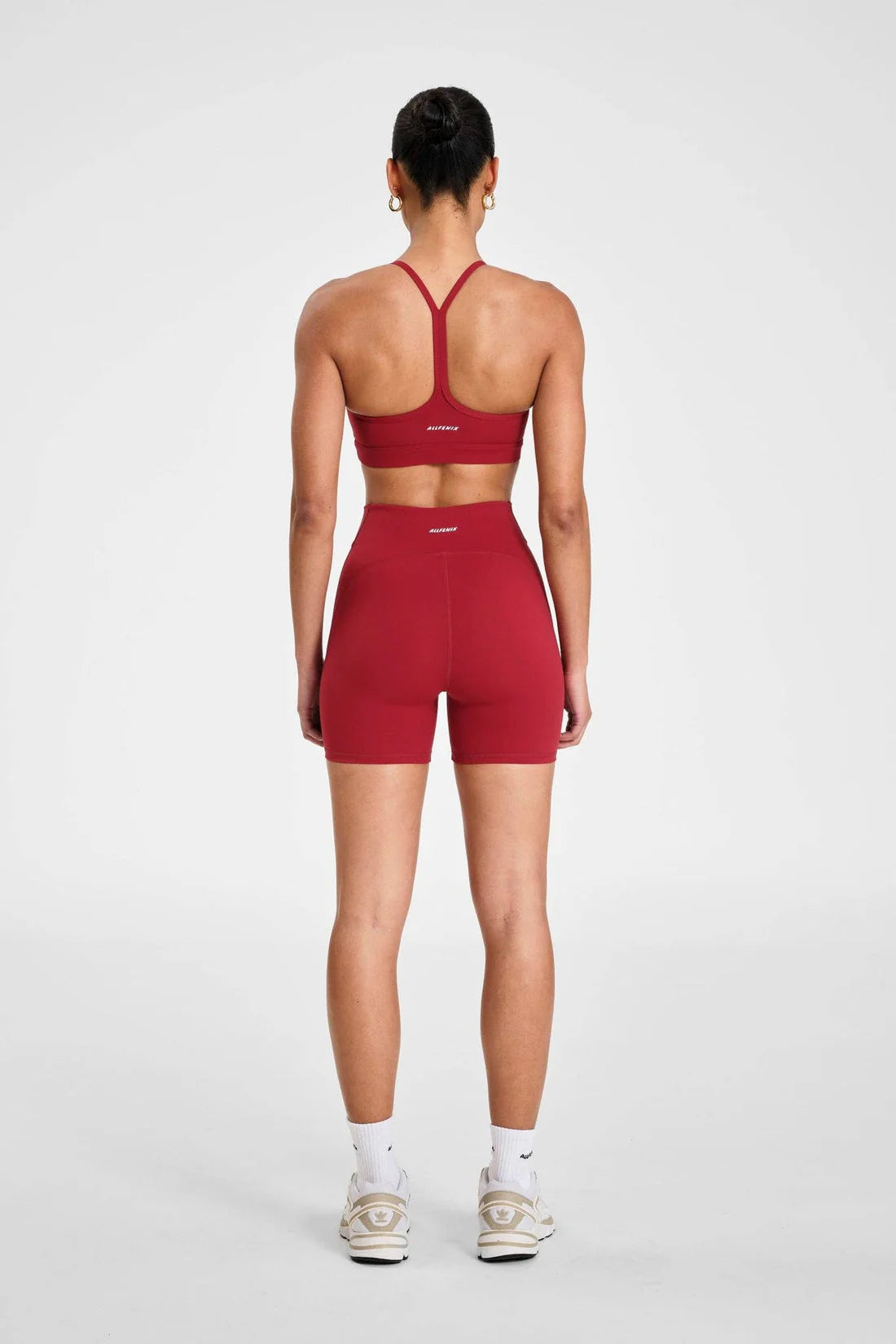 CLOUDCORE Sculpting 5" Bike Short | Cherry