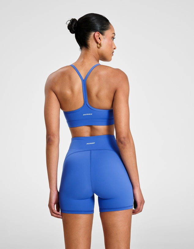 CLOUDCORE Sculpting 5" Bike Short | Sicily Blue