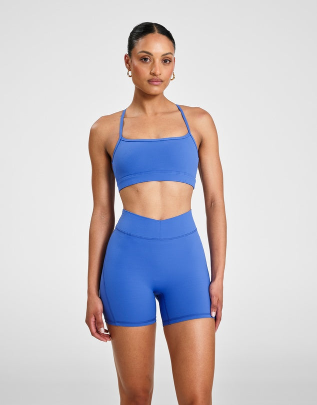 CLOUDCORE Sculpting 5" Bike Short | Sicily Blue