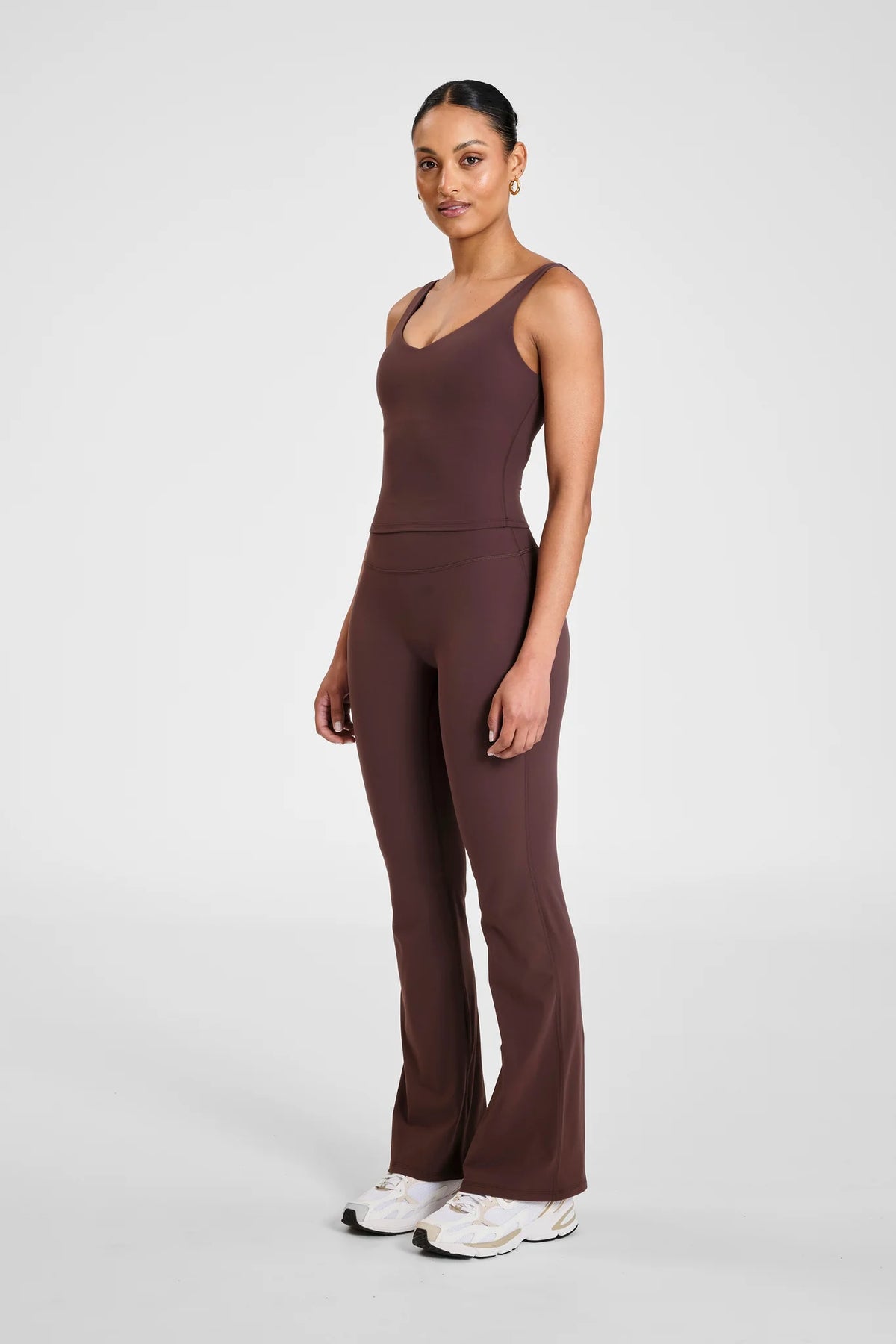 ALLFENIX CloudCore Flared Legging | Espresso