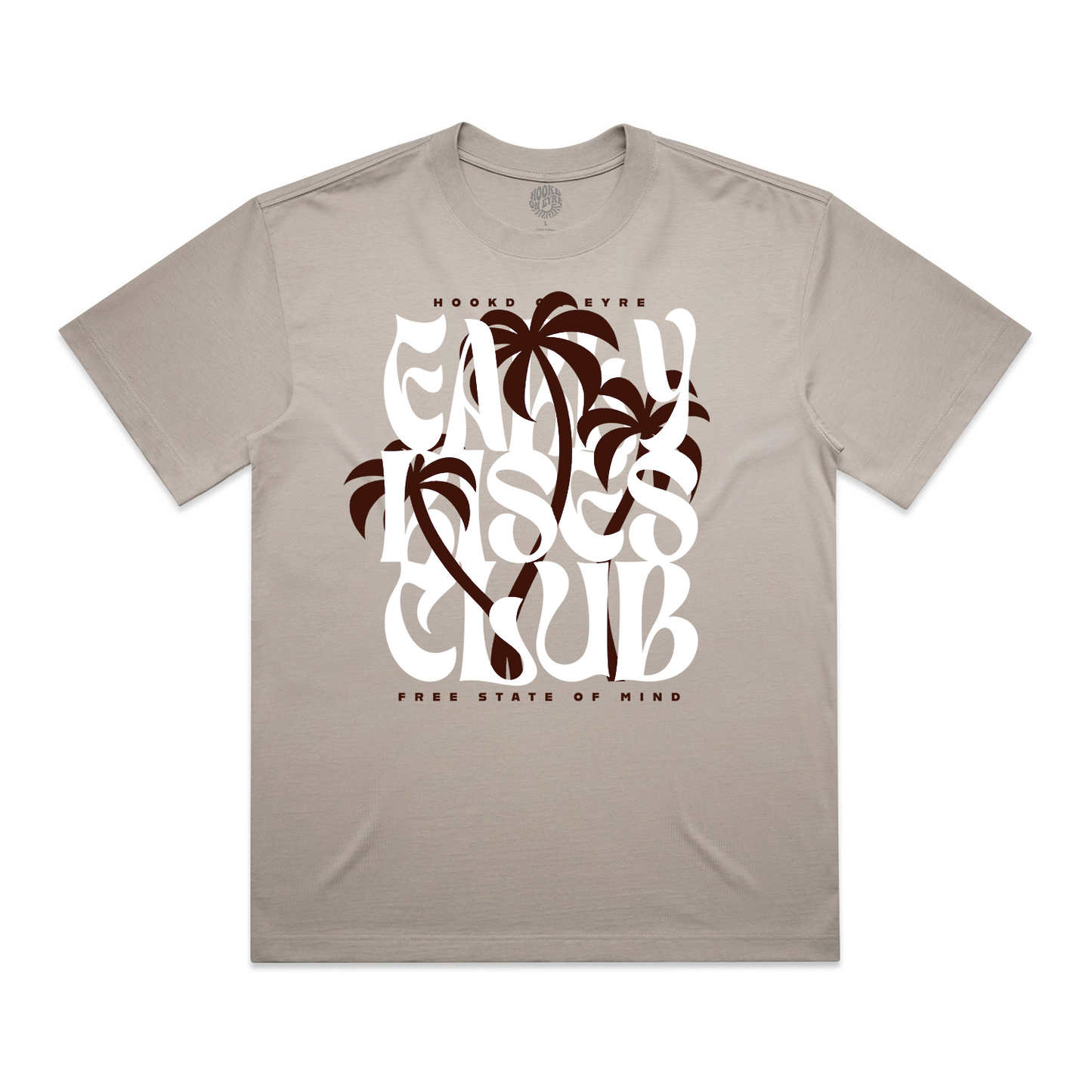 Hookd Early Rises Club Tee – Free State of Mind