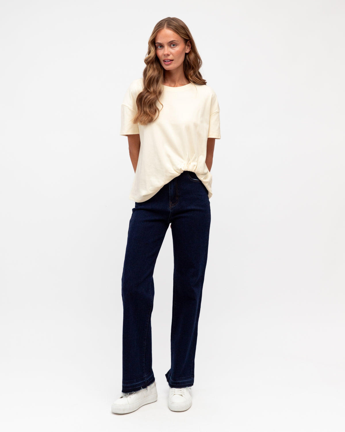Easy Tuck Tee Cream