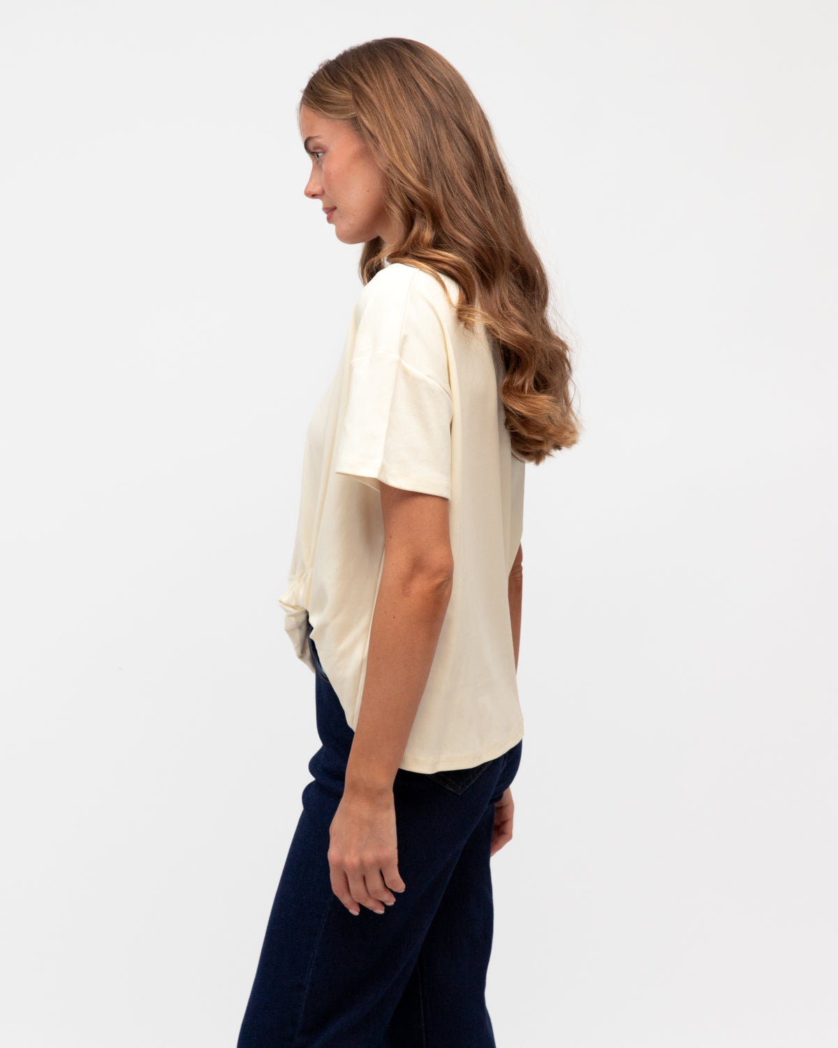 Easy Tuck Tee Cream