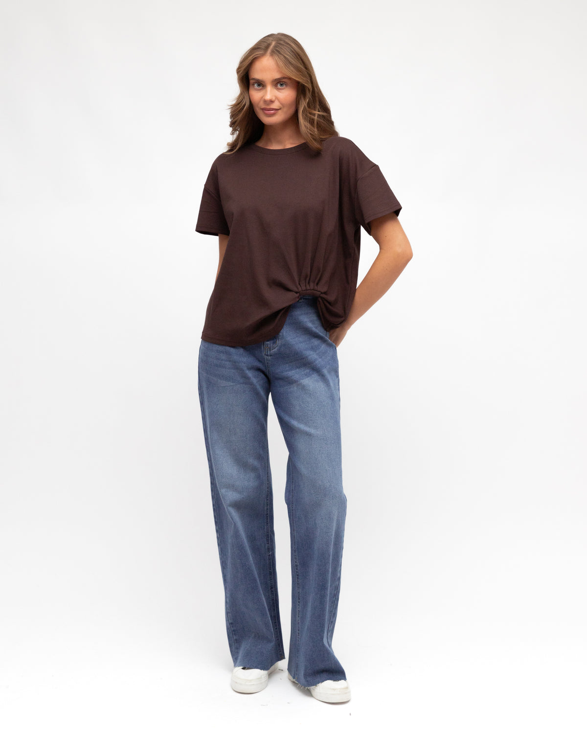 Easy Tuck Tee Dark Chocolate