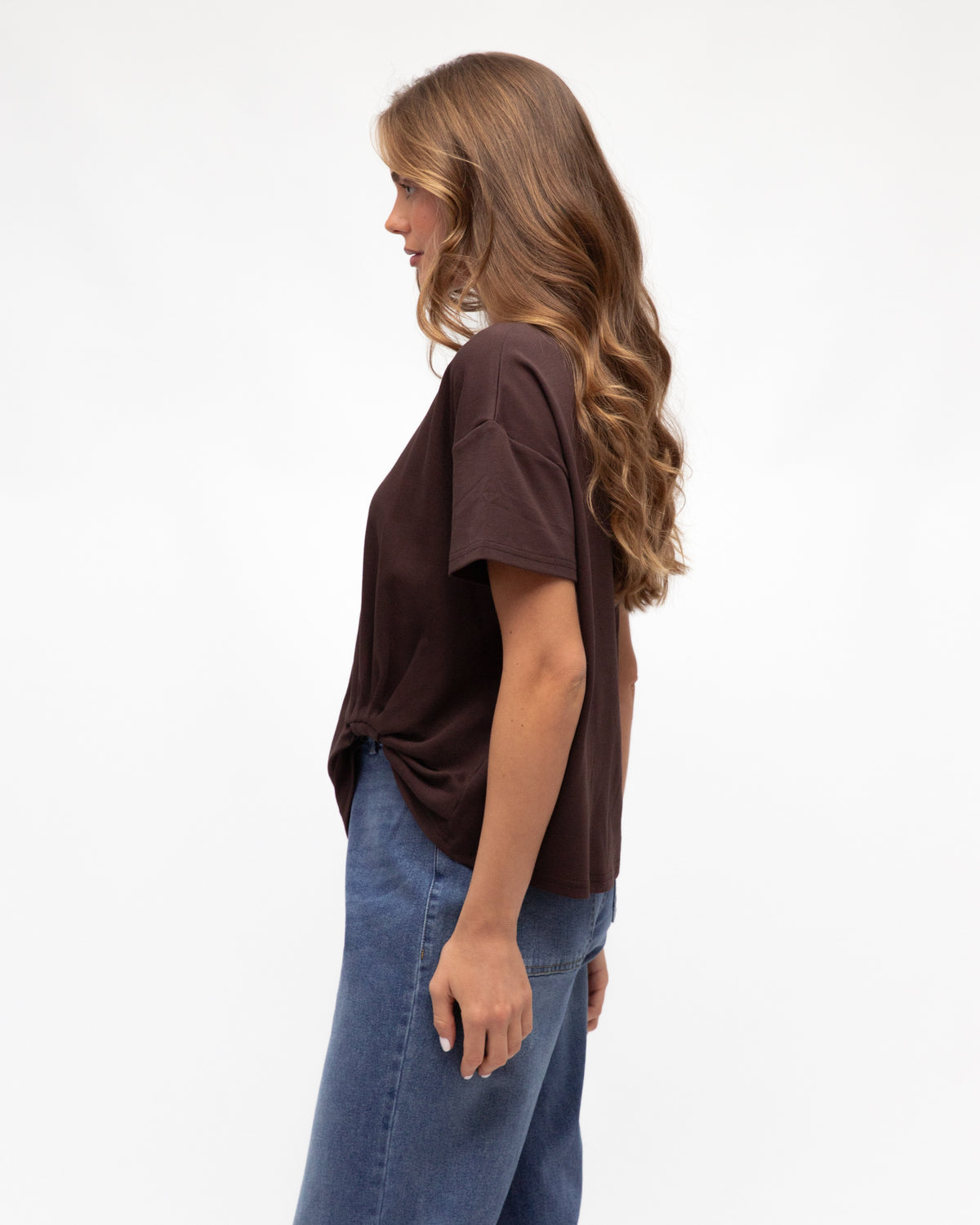 Easy Tuck Tee Dark Chocolate