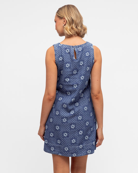 Denim Dress Short