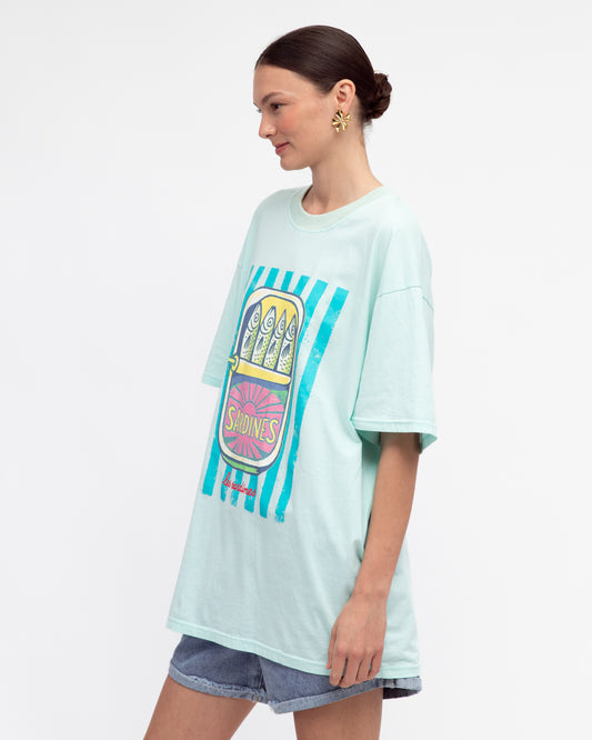 Sardines Tee Blue