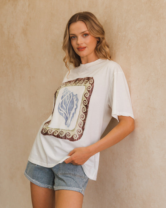 Canary Tee White