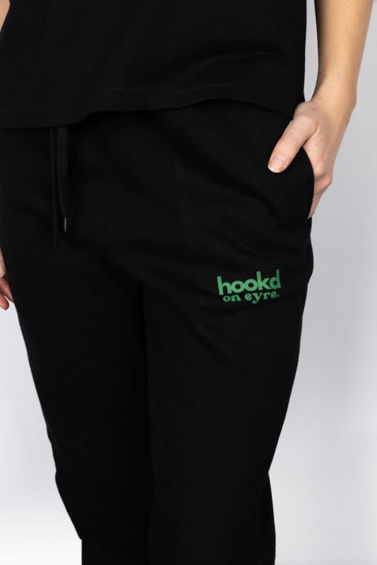 Greenly Regular Track Pants - Black