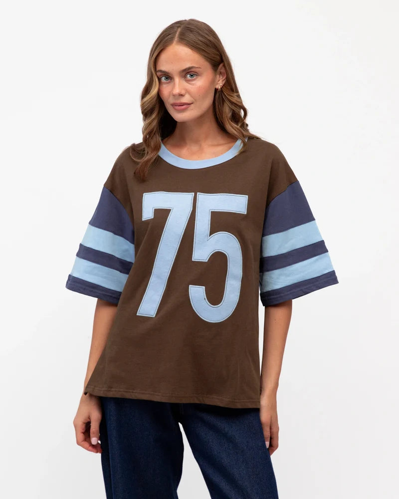 Field Day T-shirt Chocolate