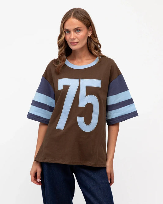 Field Day T-shirt Chocolate