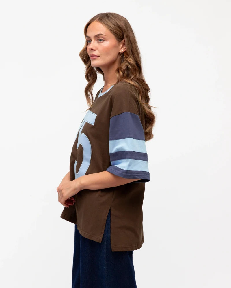 Field Day T-shirt Chocolate