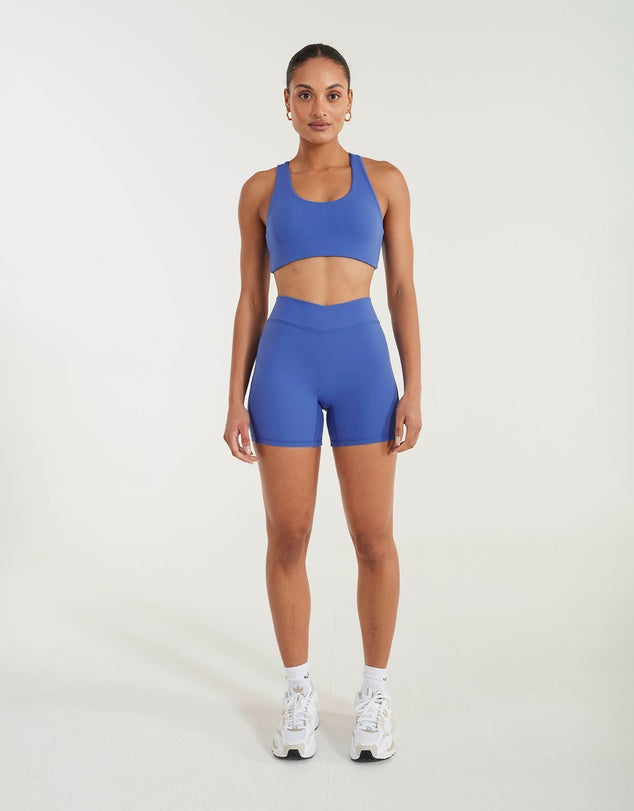 ALLFENIX CloudCore Racer Sports Bra | Sicily Blue