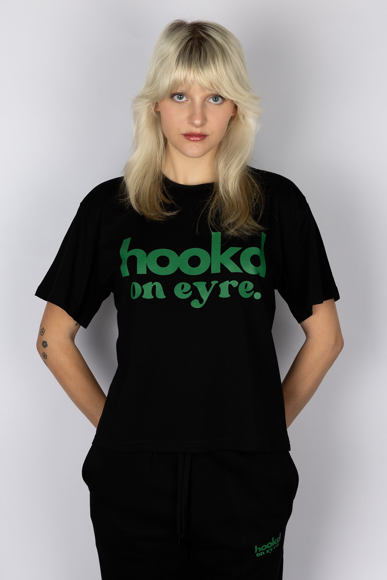 Greenly Relax Tee - Black