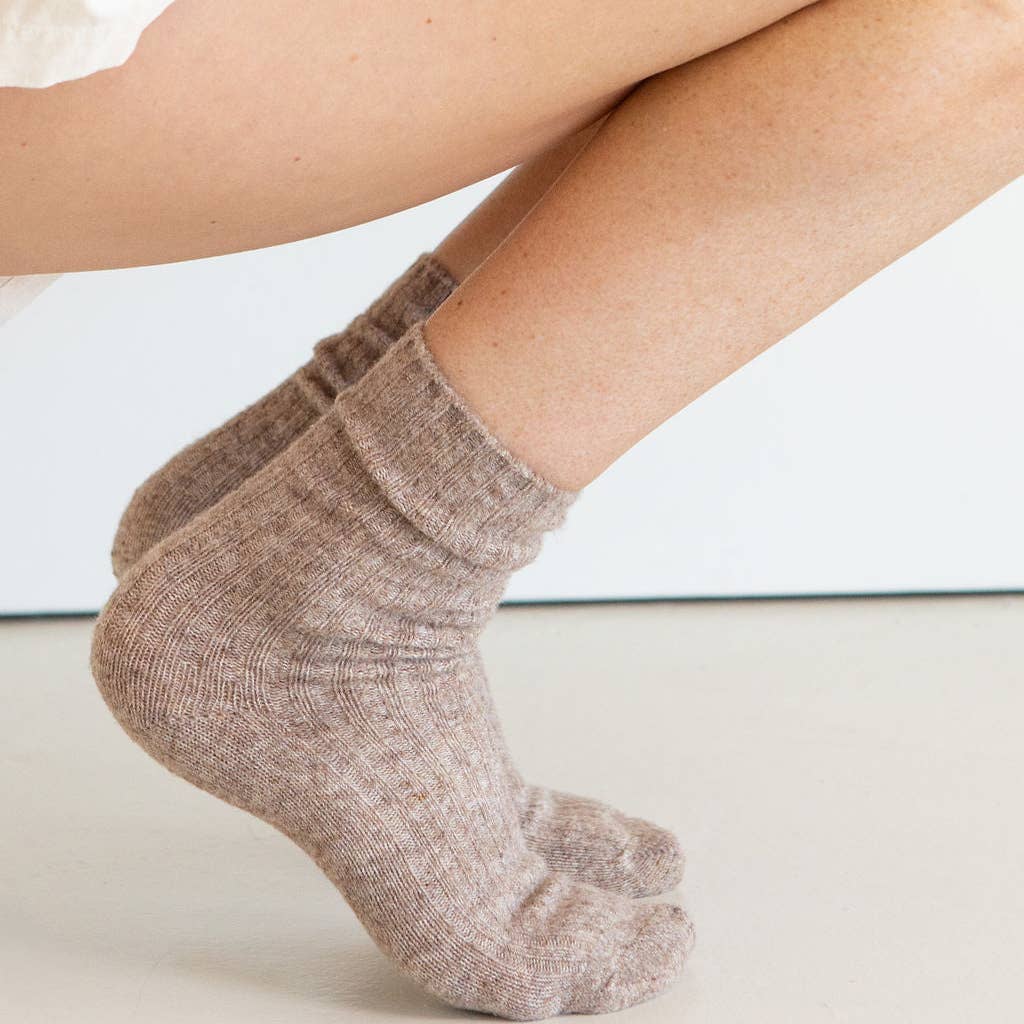 The Comfiest Socks - Lite - Light Choccy